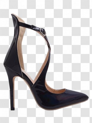 Product Design Suede Shoe Sandal - Basic Pump - Closed Toe Thick Heel Shoes For Women Transparent PNG