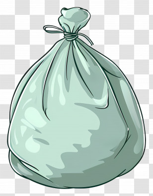 Garbage Bag - Tied Garbage Bag Transparent PNG