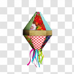 Halloween Party Invitation - Cone Patchwork Transparent PNG