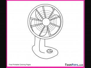 Coloring Book Hand Fan Drawing Table - Silhouette Transparent PNG
