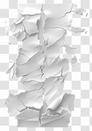 Cracked Paper - Cracked Paper Texture Transparent PNG