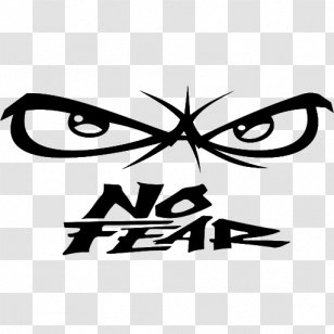 Sticker Decal Vector Graphics Clip Art Logo - No Fear - Clipart Transparent PNG