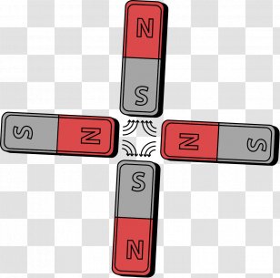 Quadrupole Magnet Craft Magnets Magnetism Dipole - Electricity Transparent PNG