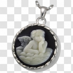 Locket Cherub Angel Gold Jewellery - Necklace Transparent PNG