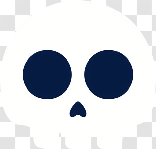 Icon - Skull Illustration Transparent PNG