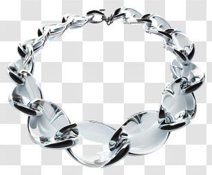 Necklace Jewelry - Elegant Silver Necklace Transparent PNG