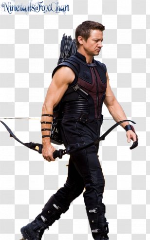 Jeremy Renner Clint Barton Black Widow The Avengers New York City - Hawkeye Transparent Transparent PNG
