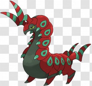 Scolipede Whirlipede Video Games Venipede Speed Boost - Cartoon - Atrocious Pattern Transparent PNG