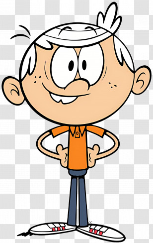 The Loud House - Cartoon Boy Character Illustration Transparent PNG