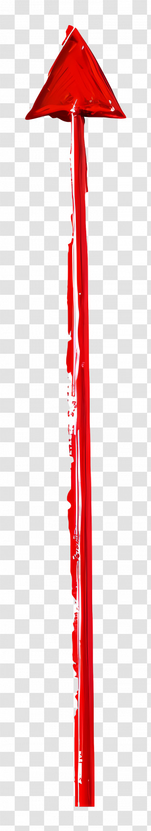 Red Arrow Up - Red Up Arrow Direction Symbol Transparent PNG