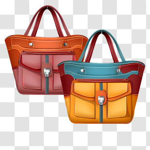 Handbag Day - Colorful Handbags For Modern Fashion Transparent PNG