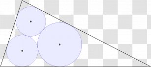 Malfatti Circles Point Geometry Triangle Center - Sky - Disjoint Transparent PNG