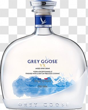Grey Goose Vodka Cognac Distilled Beverage Liqueur - Water Transparent PNG