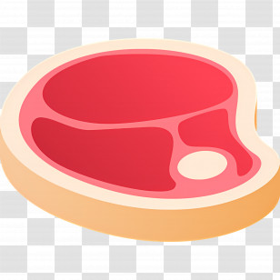 Meat - Raw Steak Illustration Transparent PNG