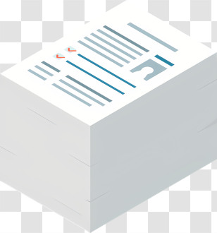 Icon - Stack Of Documents Illustration Transparent PNG