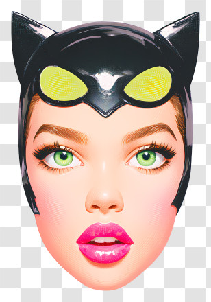 Catwoman - Cat Woman Cartoon Character Transparent PNG
