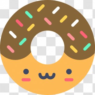 Donuts Dessert Cafe - Cake - Sprinkles Transparent PNG
