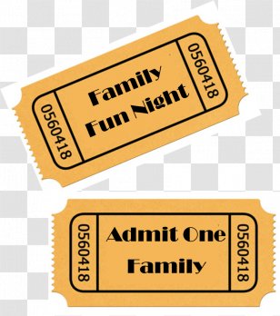 Airline Ticket Cinema Webb Memorial Library And Civic Center Family - Canton Transparent PNG