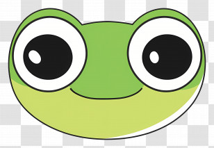 Keroppi - Cute Green Cartoon Frog Transparent PNG