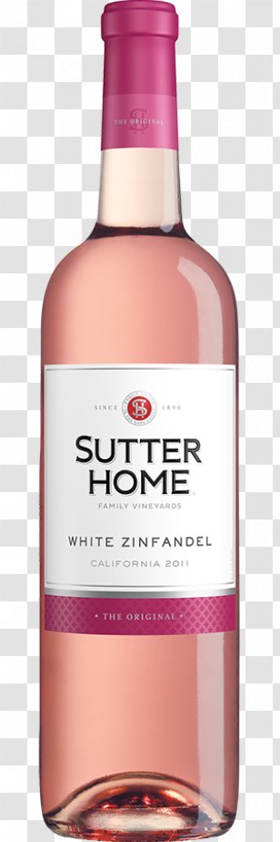 White Zinfandel Sutter Home Winery Distilled Beverage - Wine - Sauce Pasta Transparent PNG