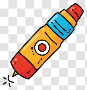 Crayons - Colorful Marker Pen Transparent PNG