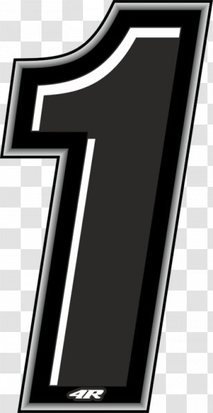 Number Color Amazon.com Black - Amazoncom - Numero 1 Transparent PNG
