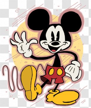 Mickey Mouse Minnie Art Illustration Design - Heart Transparent PNG