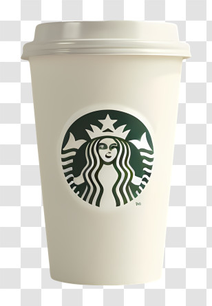 Starbucks Coffee Cup - Starbucks Coffee Takeaway Cup Transparent PNG
