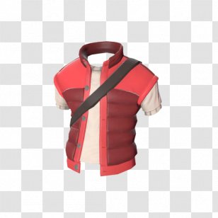 Team Fortress 2 Sleeve T-shirt Bodywarmer Gilets - Red Transparent PNG