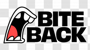 Bite Back Logo - Bite Back Campaign Logo Transparent PNG