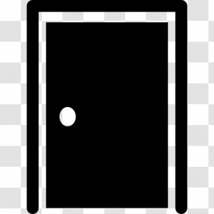 Door Clip Art - Silhouette - Border Transparent PNG