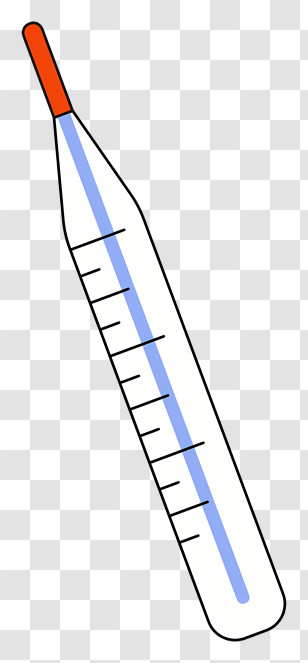 Thermometer - Medical Thermometer For Temperature Measurement Transparent PNG