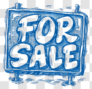 For Sale Sign - For Sale Sign Illustration Transparent PNG