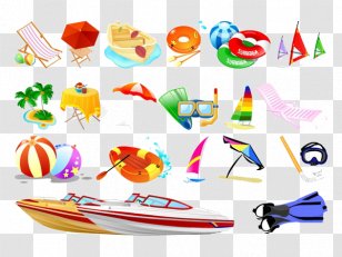 Animation Clip Art - Poster - Sea Travel Elements Transparent PNG