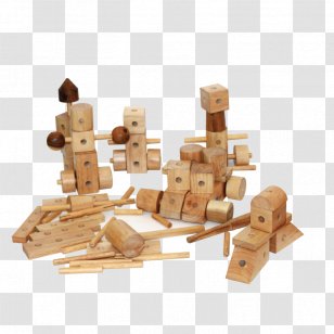 Toy Block Architectural Engineering Wood Construction Set Transparent PNG