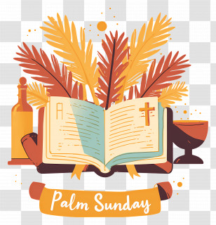 Palm Sunday - Palm Sunday Religious Symbol Transparent PNG
