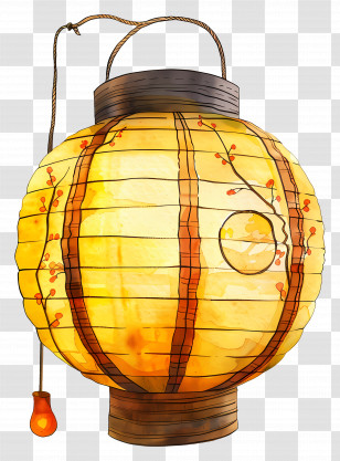 Lantern - Decorative Paper Lantern Transparent PNG