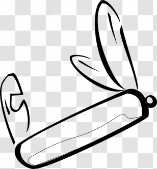 Swiss Army Knife Pocketknife Coloring Book Clip Art - Penknife - Fork Transparent PNG