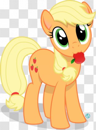 Pony Applejack Clip Art - Watercolor - Cartoon Transparent PNG
