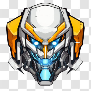 Transformer Robot
 - Futuristic Robotic Helmet Illustration Transparent PNG