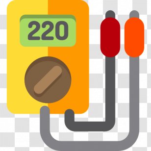Voltmeter Ammeter Clip Art - Logo Transparent PNG