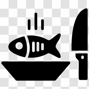 Sea Food - Cooking Fish Icon Transparent PNG