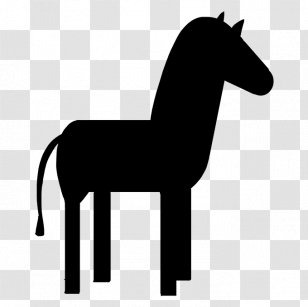 Mustang Stallion Clip Art Pack Animal Silhouette - Horse - Vertebrate Transparent PNG