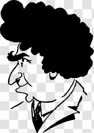 Drawing Clip Art - Monochrome Photography - Man Caricatures Transparent PNG