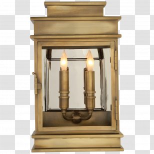 Sconce Lighting Brass Wall - Nickel - Light Transparent PNG