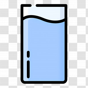Water Glass - Glass Of Water Transparent PNG