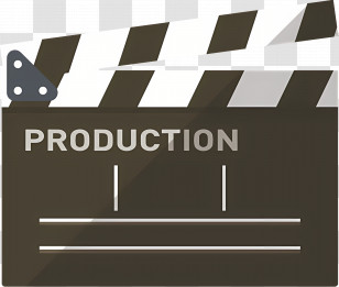 Clapperboard - Clapperboard For Movie Production Scene Transparent PNG