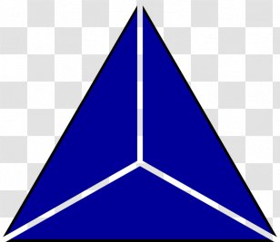 Computer File Logo Clip Art - Triangle - Triangulo Azul Transparent PNG