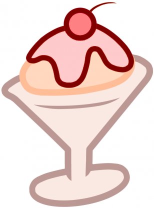 Ice Cream Derpy Hooves Applejack Pony Sundae - Cutie Mark Crusaders - Picture Of Milkshake Transparent PNG
