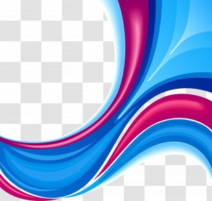 Linearity Line Art - Electric Blue - Colorful Science And Technology Linear Flow Lines In The Background Transparent PNG